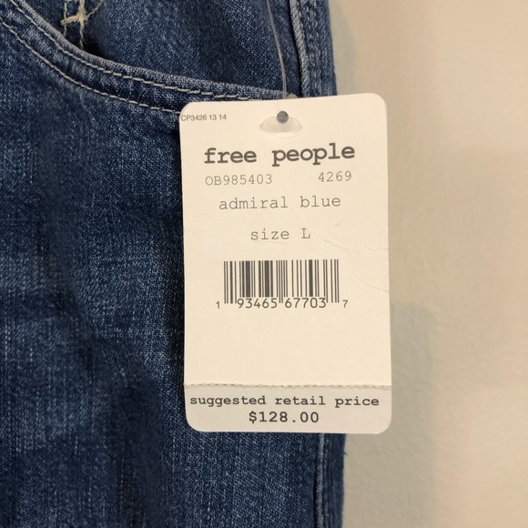 Free People Chloe Baby Barrel Jeans 